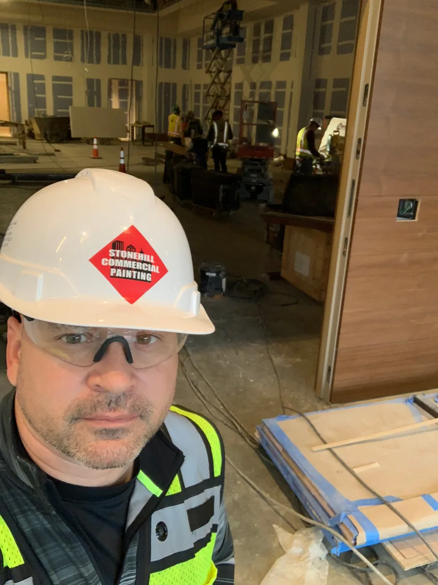 Inside the Westin Irving Convention Center Hotel build
